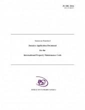 JS 308 2016 - Jamaican Standard Jamaica Application Document for the International Property Maintenance Code
